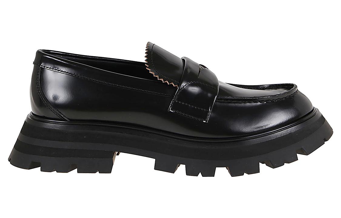 Order (W) Mocasines de Cuero Alexander McQueen Wander 'Core Black' 685690WHZ851081