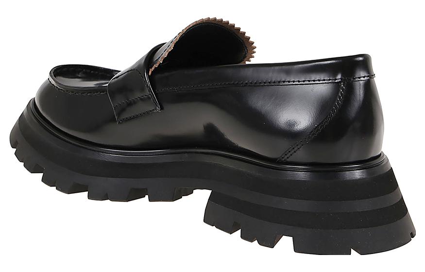 Shop (W) Mocasines de Cuero Alexander McQueen Wander 'Core Black' 685690WHZ851081