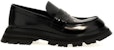 (W) Alexander McQueen Wander Loafer 'Hitam' 666328-WIDU0-1000