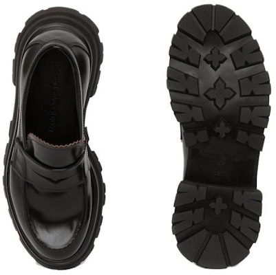 (Women) Alexander McQueen Wander Loafer 'Black' 666328-WIDU0-1000 Details for (Women) Alexander McQueen Wander Loafer 'Black' 666328-WIDU0-1000