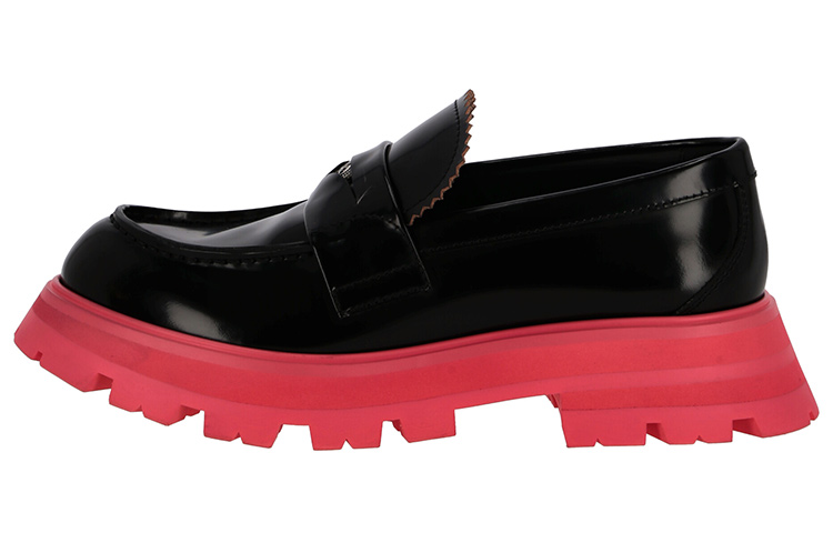 (Women) Alexander McQueen Wander Loafer 'Black Pink' 685690-WHZ8N-1487