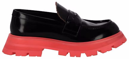 (Women) Alexander McQueen Wander Loafer 'Black Pink' 685690-WHZ8N-1487 (Women) Alexander McQueen Wander Loafer 'Black Pink' 685690-WHZ8N-1487