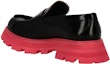 Shop (W) Alexander McQueen Wander Loafer 'Hitam Merah Jambu' 685690-WHZ8N-1487