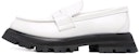 (W) Alexander McQueen Wander Loafer 'Putih Hitam' 666328WHZ809358