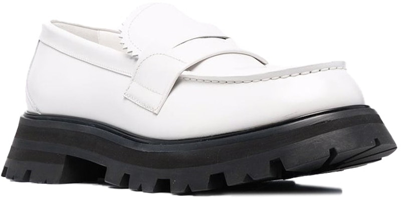 (Women) Alexander McQueen Wander Loafer 'White Black' 666328WHZ809358 Order (Women) Alexander McQueen Wander Loafer 'White Black' 666328WHZ809358
