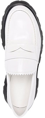 (Women) Alexander McQueen Wander Loafer 'White Black' 666328WHZ809358 Purchase (Women) Alexander McQueen Wander Loafer 'White Black' 666328WHZ809358