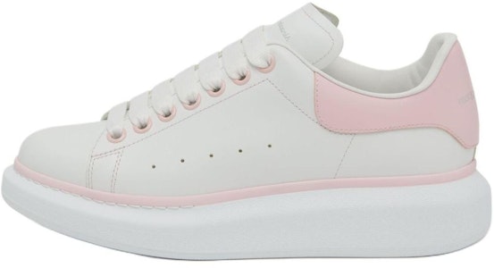 (W) Alexander McQueen Sneaker Sole Tebal 'Putih dan Ice Pink' 718139WIEEP8761 Buy (W) Alexander McQueen Sneaker Sole Tebal 'Putih dan Ice Pink' 718139WIEEP8761