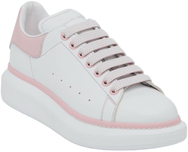 (W) Alexander McQueen Sneaker Sole Tebal 'Putih dan Ice Pink' 718139WIEEP8761 Order (W) Alexander McQueen Sneaker Sole Tebal 'Putih dan Ice Pink' 718139WIEEP8761