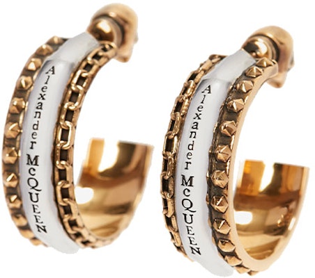 (W) Pendientes de Calavera de Latón Amarillo Alexander McQueen. 677694J160Z1334 Shop (W) Pendientes de Calavera de Latón Amarillo Alexander McQueen. 677694J160Z1334