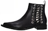 Buy (Women) Alexander McQueen Zip Low-Heel Ankle Boots 'Black' 493541WHR541081