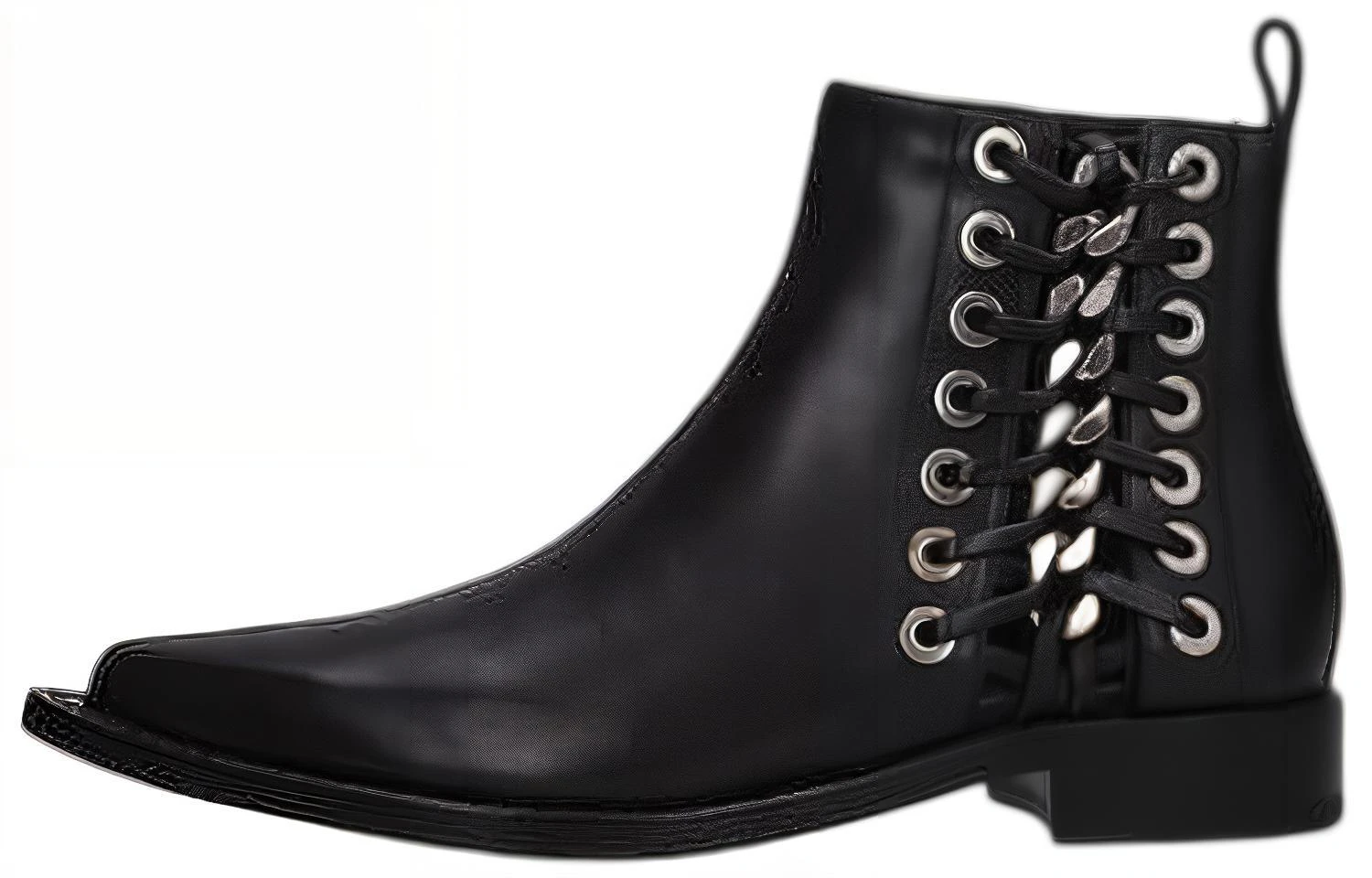 women-alexander-mc-queen-zip-low-heel-ankle-boots-black-493541-whr-541081