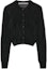 Buy (Women) Alexander Wang Black Buttoned Cropped Long Sleeve Shirt. 1KC1243037-001