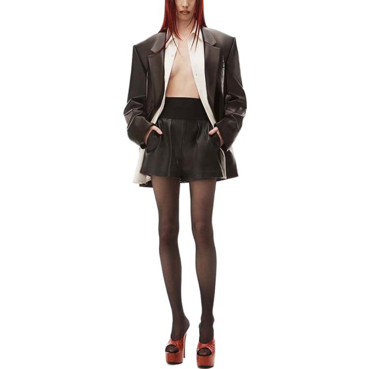 (Women) Alexander Wang  Black High-Waisted Casual Shorts. 1WC3234630001 圖 3