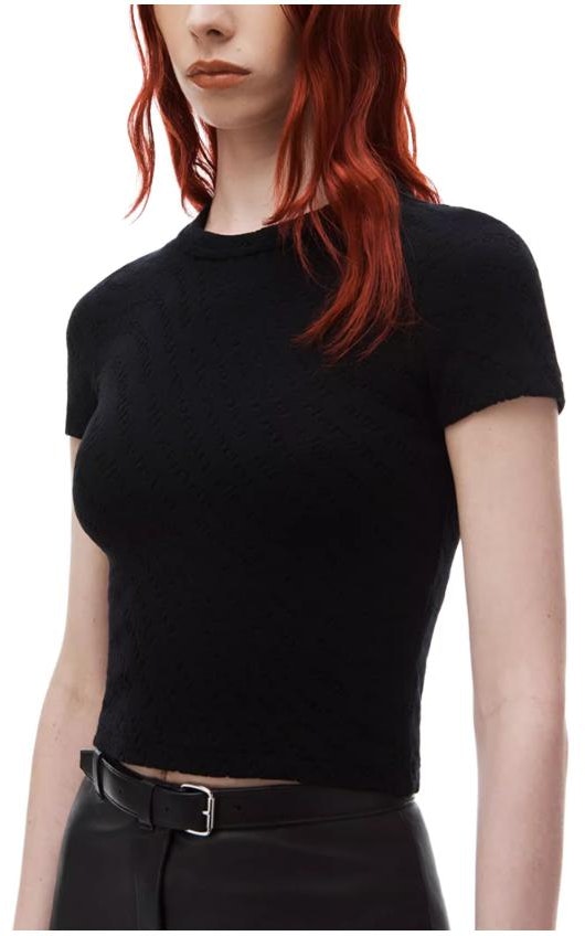 women-alexander-wang-black-jacquard-knit-short-sleeve-crewneck-t-shirt-ss-24-4-cc-1241426-black