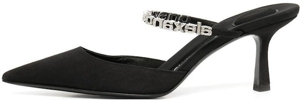 (Women) Alexander Wang 'Black Leather Open-Toe Fashion Sandals' 30123P003001 (Women) Alexander Wang 'Black Leather Open-Toe Fashion Sandals' 30123P003001