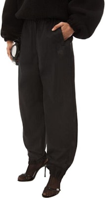 (Women) Alexander Wang Black Logo Print Elastic Cuff Jogger Sweatpants 4WC3234378-001 Purchase (Women) Alexander Wang Black Logo Print Elastic Cuff Jogger Sweatpants 4WC3234378-001