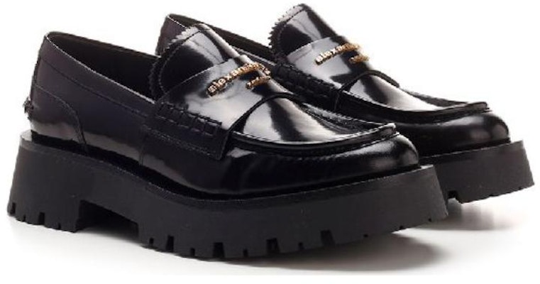 (W) Alexander Wang 'Loafer Kulit Hak Sedang Rumbai Hitam' 30122F028001 Lookbook (W) Alexander Wang 'Loafer Kulit Hak Sedang Rumbai Hitam' 30122F028001