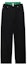 Buy (Women) Alexander Wang Black Patchwork Lace-Up Straight-Leg Jeans 4DC1244203011