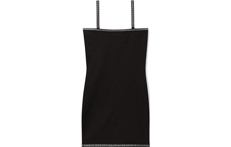 Order (W) Vestido Negro Sin Mangas Ajustado de Alexander Wang con Dobles Tirantes. 1KC2236005-001