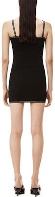 (W) Vestido Negro Sin Mangas Ajustado de Alexander Wang con Dobles Tirantes. 1KC2236005-001 Shop (W) Vestido Negro Sin Mangas Ajustado de Alexander Wang con Dobles Tirantes. 1KC2236005-001