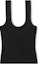 Buy (W) アレキサンダー・ワン ブラック スリムフィット 快適 タンクトップ. 4CC2241455001