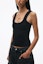 Purchase (W) アレキサンダー・ワン ブラック スリムフィット 快適 タンクトップ. 4CC2241455001