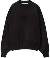 (Women) Alexander Wang Black Solid Color Crewneck Sweater Pullover. 1KC3231017-001 (Women) Alexander Wang Black Solid Color Crewneck Sweater Pullover. 1KC3231017-001