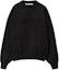 Buy (Women) Alexander Wang Black Solid Color Crewneck Sweater Pullover. 1KC3231017-001