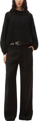 (Women) Alexander Wang Black Solid Color Crewneck Sweater Pullover. 1KC3231017-001 Shop (Women) Alexander Wang Black Solid Color Crewneck Sweater Pullover. 1KC3231017-001