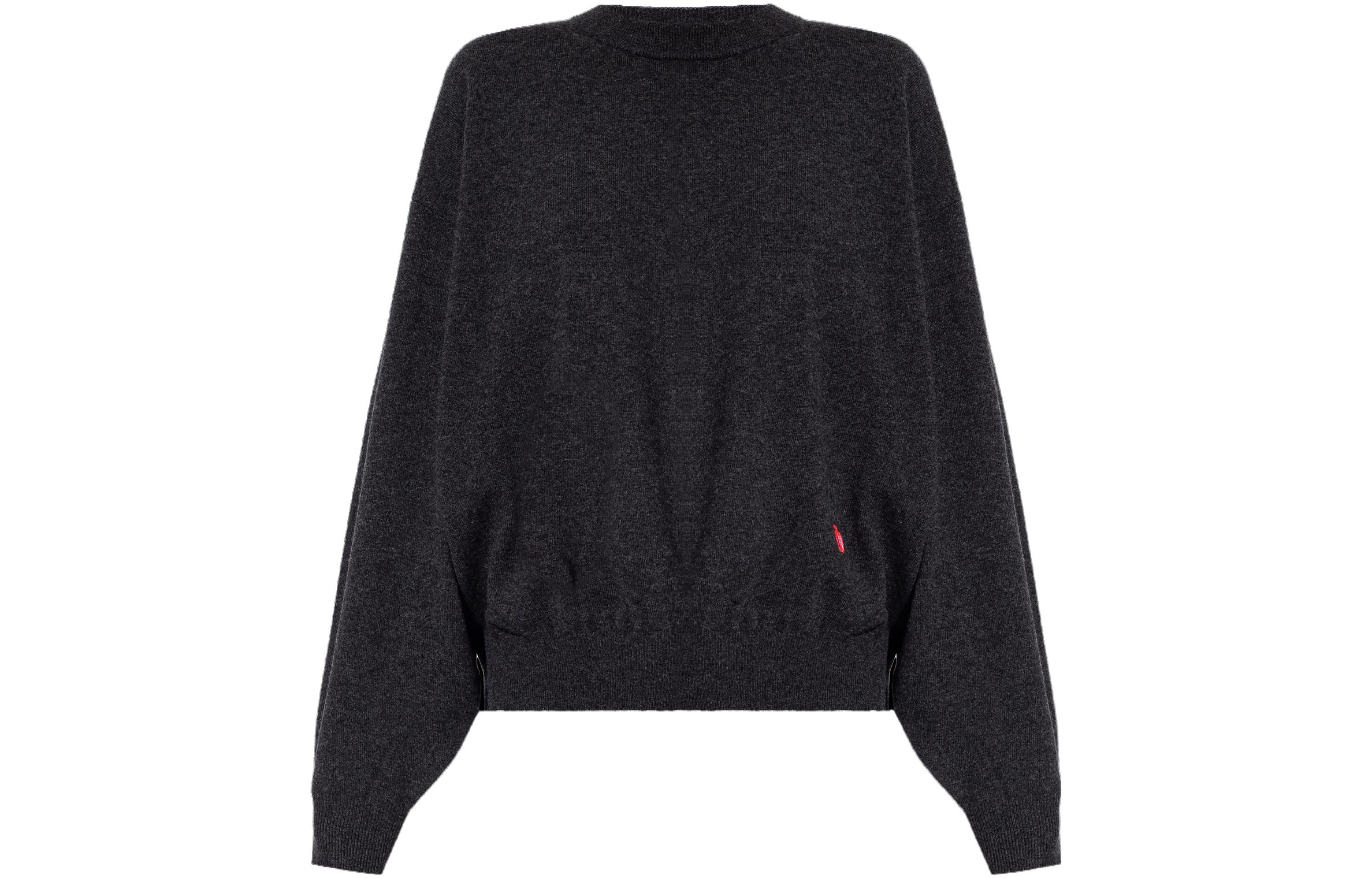 (Women) Alexander Wang  Black Solid Crewneck Long Sleeve Sweater. 1KC3231062-063