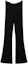 Buy (W) 알렉산더 왕 블랙 솔리드 플레어드 엘라스틱 캐주얼 팬츠 1KC1244034-001
