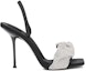 Order (W) Alexander Wang 'Kasut Tumit Tinggi Hitam Bersegi Reka Bentuk Fashion' 31421S057001