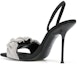 Lookbook (W) Alexander Wang 'Kasut Tumit Tinggi Hitam Bersegi Reka Bentuk Fashion' 31421S057001