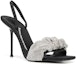 Shop (W) Alexander Wang 'Kasut Tumit Tinggi Hitam Bersegi Reka Bentuk Fashion' 31421S057001