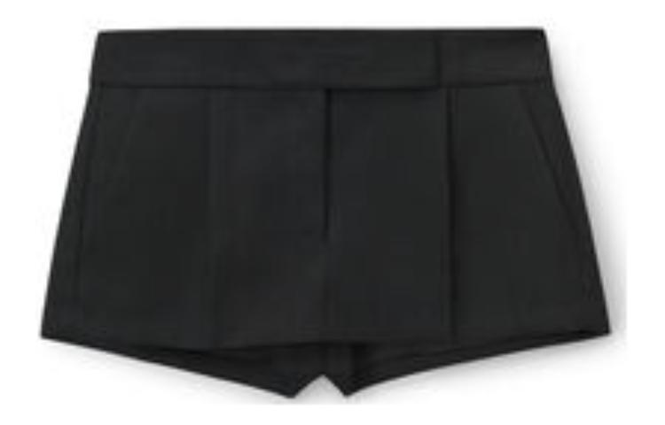 (Women) Alexander Wang  Black Tailored Wool Mini Skirt Shorts 1WC3235272-001 圖 2