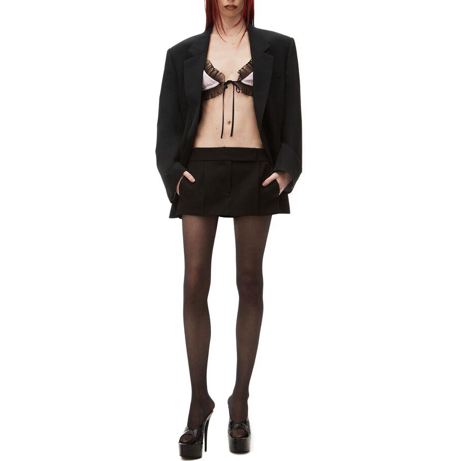 (Women) Alexander Wang  Black Tailored Wool Mini Skirt Shorts 1WC3235272-001 圖 3