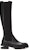 (W) Alexander Wang 'But Hitam Zip-Up High-Top Boots Terma' 30C220B127001