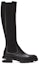 Order (W) Alexander Wang 'But Hitam Zip-Up High-Top Boots Terma' 30C220B127001