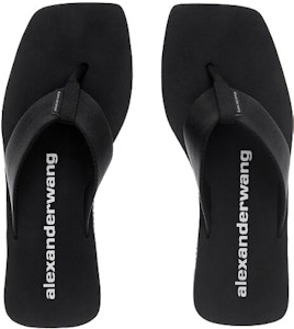 (W) 알렉산더왕 블랙 우븐 플랫 Thong 슬리퍼 (51 characters) 30321S013001 Shop (W) 알렉산더왕 블랙 우븐 플랫 Thong 슬리퍼 (51 characters) 30321S013001