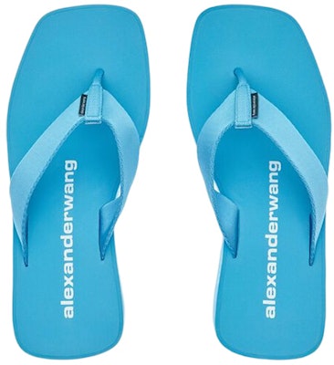 (Women) Alexander Wang 'Blue Sloped Heel Nylon Flip-Flops' 30321S019448 Lookbook (Women) Alexander Wang 'Blue Sloped Heel Nylon Flip-Flops' 30321S019448