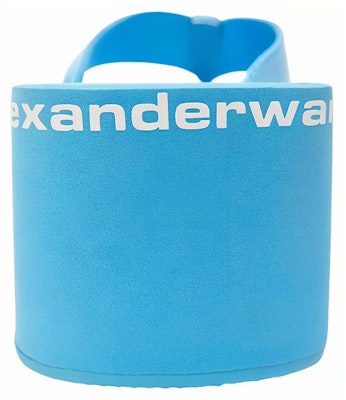 (Women) Alexander Wang 'Blue Sloped Heel Nylon Flip-Flops' 30321S019448 Shop (Women) Alexander Wang 'Blue Sloped Heel Nylon Flip-Flops' 30321S019448