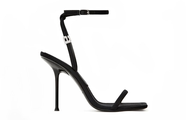 (Women) Alexander Wang 'Buckle Square Toe Fashion Sandal Black' 30221S009001 Order (Women) Alexander Wang 'Buckle Square Toe Fashion Sandal Black' 30221S009001