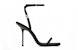 (W) Alexander Wang 'Sandal Fesyen Hujung Petak Gelang Hitam' 30221S009001