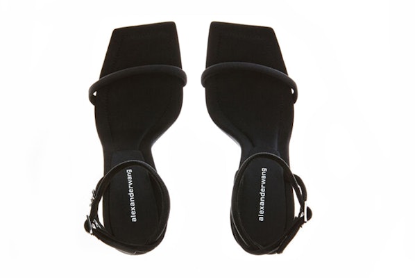 (Women) Alexander Wang 'Buckle Square Toe Fashion Sandal Black' 30221S009001 Lookbook (Women) Alexander Wang 'Buckle Square Toe Fashion Sandal Black' 30221S009001