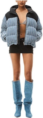 (W) Alexander Wang Jaket Hoodie Logo Colorblock - Biru Gelap 4DC4222242401 Lookbook (W) Alexander Wang Jaket Hoodie Logo Colorblock - Biru Gelap 4DC4222242401