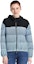 Details for (W) Alexander Wang Jaket Hoodie Logo Colorblock - Biru Gelap 4DC4222242401