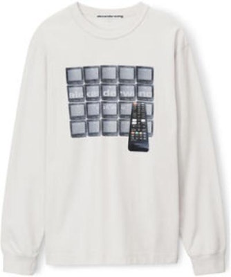 (Women) Alexander Wang Crewneck Pullover Sweatshirt - Minimalist Design. UCC4231674-083 Order (Women) Alexander Wang Crewneck Pullover Sweatshirt - Minimalist Design. UCC4231674-083