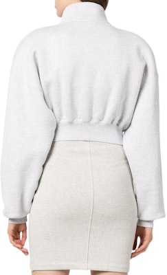 (Women) Alexander Wang Cropped Gray Sports Jacket 1CC3222395-050 Purchase (Women) Alexander Wang Cropped Gray Sports Jacket 1CC3222395-050