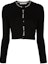 Order (Women) Alexander Wang Cropped Knit Cardigan Black - Fall Collection. 4KC3223017-001