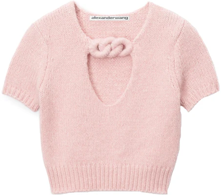 (W) 亚历山大王弹力针织短袖休闲T恤。 1KC4231013-682 Order (W) 亚历山大王弹力针织短袖休闲T恤。 1KC4231013-682